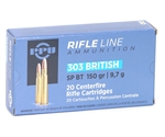 Prvi Partizan Rifle Ammunition 303 British 150 Grain Soft Point Box of 20 Rounds