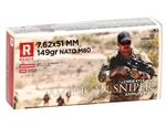 ZSR American Sniper 7.62x51MM NATO M80 Ammo 149 Grain Full Metal