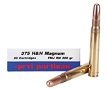 Prvi Partizan 375 H&H Magnum 300 Grain Full Metal Jacket Ammunition