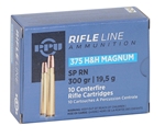 Prvi Partizan 375 H&H Magnum 300 Grain Round Nose Soft Point Ammunition