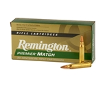 Remington Premier Match Ammunition 6.8mm Remington SPC 115 Grain Sierra MatchKing Hollow Point Box of 20
