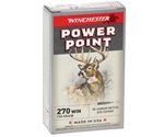 Winchester Super-X Rifle Ammunition 270 Winchester 130 Grain Power-Point Box of 20 Rounds