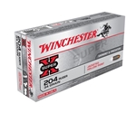 Winchester Super-X Ammunition 204 Ruger 34 Grain Jacketed Hollow Point Box of 20
