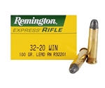 Remington Express Ammunition 32-20 WCF 100 Grain Lead Flat Nose Box of 50