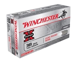 Winchester Super-X Ammunition 38 S&W 145 Grain Lead Round Nose Box of 50