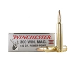 Winchester Super-X Ammunition 300 Winchester Magnum 180 Grain Power-Point Box of 20