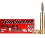 Winchester Super-X Power Max 300 Winchester Magnum 150 Grain Bonded Protected Hollow Point Ammunition