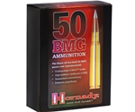 Hornady Match Ammunition 50 BMG 750 Grain A-Max Boat Tail Box of 10