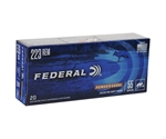 Federal Power-Shok Rifle Ammunition 223 Remington 55 Grain Soft Point Box of 20