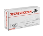 Winchester USA Ammunition 357 Sig 125 Grain Full Metal Jacket Box of 50