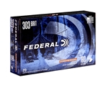 Federal Power-Shok Ammunition 303 British 180 Grain Speer Hot-Cor Soft Point Box of 20