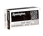 Remington Golden Saber Ammunition 38 Special +P 125 Grain Brass Jacketed Hollow Point Box of 25