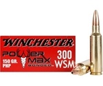 Winchester Super-X Power Max 300 Winchester Short Magnum (WSM) 150 Grain Bonded Protected Hollow Point Ammunition