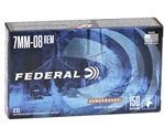 Federal Power-Shok Rifle Ammunition 7mm-08 Remington 150 Grain Speer Hot-Cor Soft Point Box of 20