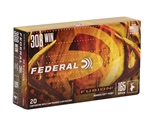 Federal Fusion 308 Winchester 165 Grain Spitzer Boat Tail Ammunition