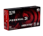 Federal American Eagle Handgun Ammunition 357 SIG 125 Grain Full Metal Jacket Box of 50 Rounds