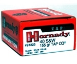 Hornady TAP Close Quarters Ammunition 40 S&W 155 Grain Jacketed Hollow Point Box of 20 Rounds
