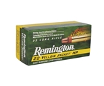 Remington Yellow Jacket Hyper Velocity Ammunition 22 Long Rifle 33 Grain Plated Truncated Cone Hollow Point
