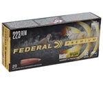 223 Remington Ammo-Federal Premium Vital-Shok Rifle Ammunition 223 Remington 55 Grain Nosler Balistic Tip Ammo