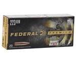 223 Remington Ammo-Federal Premium Vital-Shok Rifle Ammunition 223 Remington 55 Grain Barnes Triple Shock Ammo