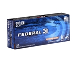 Federal Power-Shok Rifle Ammunition 223 Remington 64 Grain Jacketed Soft Point Box of 20