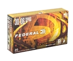 Federal Fusion Rifle Ammunition 30-06 Springfield 180 Grain Spitzer Boat Tail Box of 20