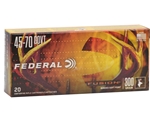 Federal Fusion Rifle Ammunition 45-70 Government 300 Grain Spitzer Boat Tail Box of 20