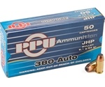 Prvi Partizan 380 Auto ACP 94 Grain Jacketed Hollow Point Ammunition