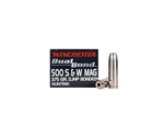 Winchester Supreme Elite Dual Bond Ammunition 500 S&W Magnum 375 Grain Jacketed Hollow Point Box of 20