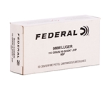 Federal Personal Defense 9mm Luger 115 Grain Hi-Shok Jacketed Hollow Point Ammunition