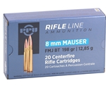 Prvi Partizan 8x57mm Mauser (8mm Mauser) 198 Grain Full Metal Jacket Ammunition