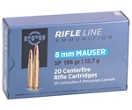 Prvi Partizan 8x57mm Mauser (8mm Mauser) 196 Grain Soft Point Ammunition