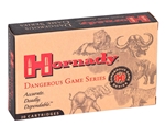 Hornady Custom 9.3x62mm Mauser 286 Grain Spire Point Recoil Proof Ammunition