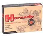 Hornady Dangerous Game 458 Lott 500 Grain DGS Flat Nose Solid Ammunition