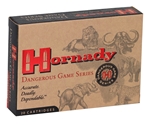 Hornady Dangerous Game 500 Nitro Express 570 Grain DGS Flat Nose Solid Ammo