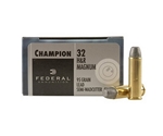 Federal Champion Target 32 H&R Magnum 95 Grain Lead Semi-Wadcutter Ammunition