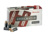 Hornady Match Steel 9mm Luger 125 Grain HAP Ammo 90275