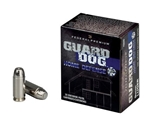 Federal Premium Personal Defense 9mm Luger 105 Grain Guard Dog Expanding Ammunition