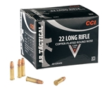 CCI AR Tactical 22 Long Rifle 40 Grain Copper Plated Round Nose Ammunition