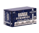 Fiocchi Shooting Dynamics 223 Remington 55 Grain Full Metal Jacket Ammo