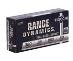 Fiocchi Shooting Dynamics 380 ACP AUTO 95 Gr. Full Metal Jacket Ammo