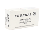 Federal American Eagle Ammunition 9mm Luger 115 Grain Full Metal Jacket Box of 50