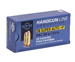 Prvi Partizan 38 Super Auto 130 Grain +P Full Metal Jacket