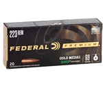 Federal Gold Medal 223 Remington 69 Gr. Sierra MatchKing Hollow Point Ammo