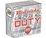 Hornady Critical Duty 9mm Luger 135 Grain FlexLock Ammunition