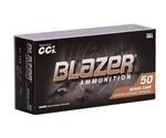 CCI Blazer Ammunition 40 S&W 165 Grain Full Metal Jacket Box of 50
