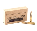 Federal Lake City 7.62x51mm NATO 149 Grain FMJ Bulk 500 Rounds Ammo