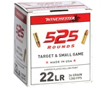 Winchester 22 Long Rifle 36 Grain Copper Plated Hollow Point Bulk