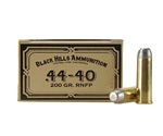 Black Hills Cowboy Action Ammunition 44-40 WCF 200 Grain Lead Flat Nose Box of 50