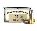 Black Hills Cowboy Action Ammunition 44 Colt 230 Grain Lead Flat Nose Box of 50